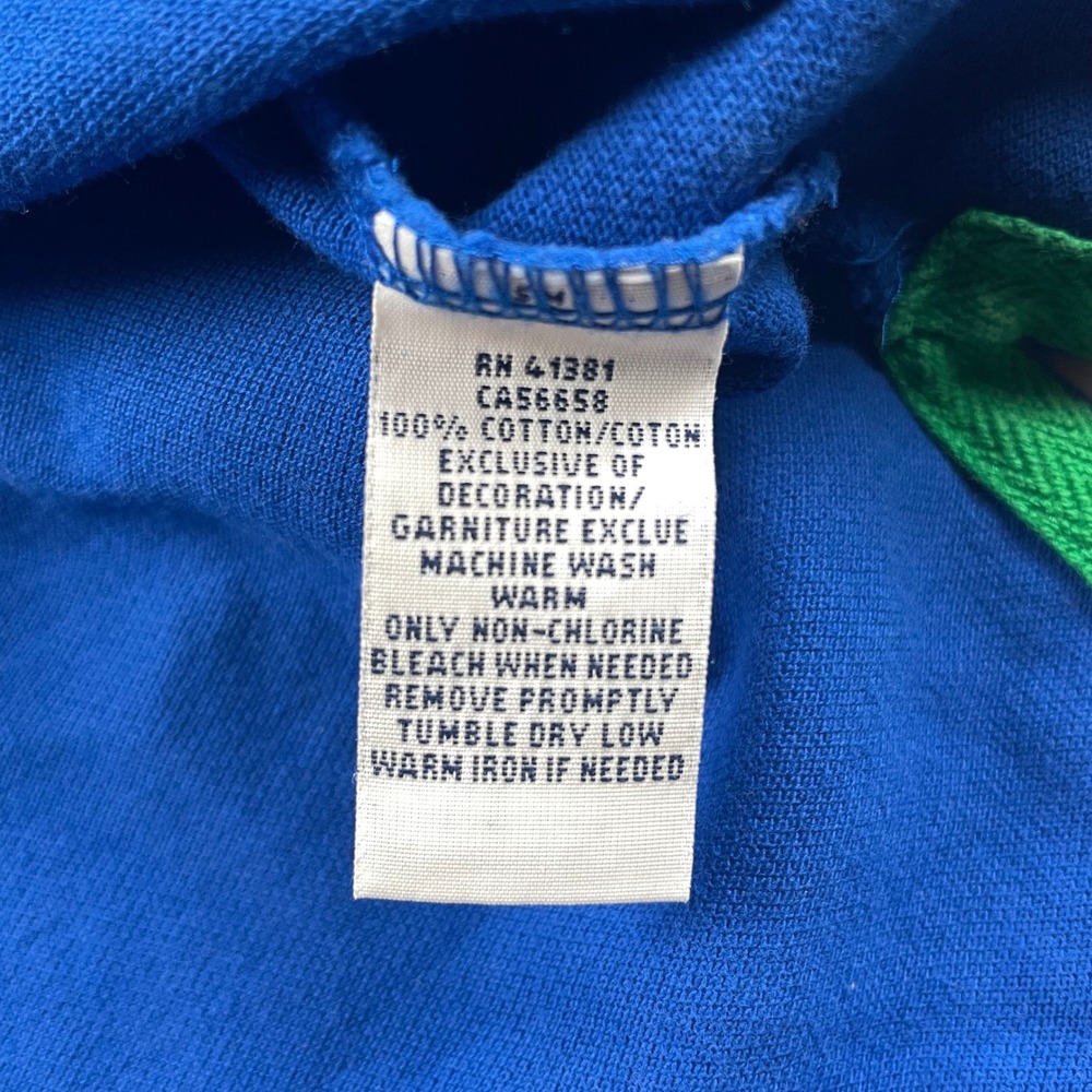 Polo Ralph Lauren Shirt Mens Large Blue Green Big Pony Custom Fit Short Sleeve - Picture 9 of 9
